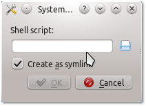 System Settings - Startup and Shutdown - Add Script dialog